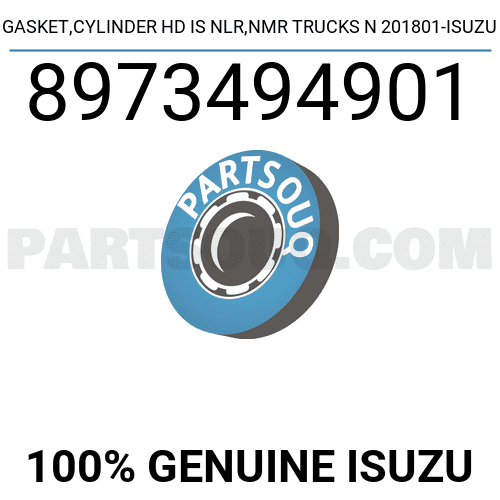 GASKET; CYL HD 8973494900 | Isuzu Parts | PartSouq