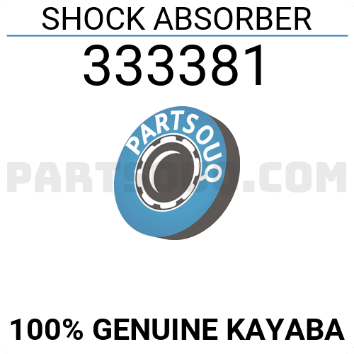 SHOCK ABSORBER 333381 | Kayaba Parts | PartSouq SHOCK ABSORBER 333381 | Kayaba Parts | PartSouq
