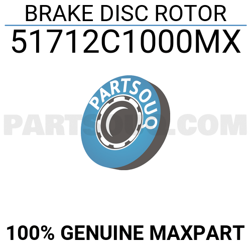 DISC-FRONT WHEEL BRAKE 51712C1000 | Hyundai / KIA Parts | PartSouq