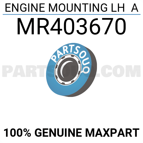 ENG MTG LH(A/T) MR403670 | RBI Parts | PartSouq