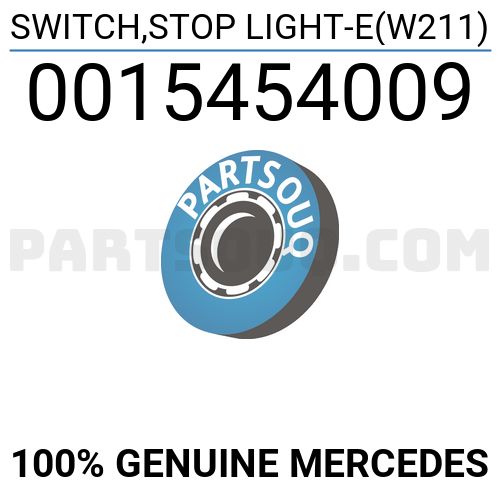 SWITCH,STOP LIGHTE(W211) 0015454009 MERCEDES Parts PartSouq