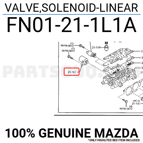 Details about   FN21211L1 Genuine Mazda VALVE,SOLENOID-LINEAR FN21-21-1L1