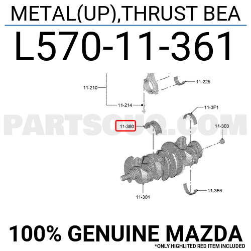 Metal(up),thrust Bea L57011361 