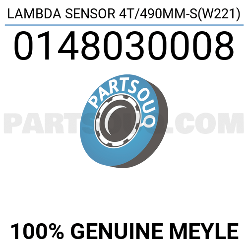 LAMBDA SENSOR 4T/490MM-S(W221) 0045420818 | Meyle Parts