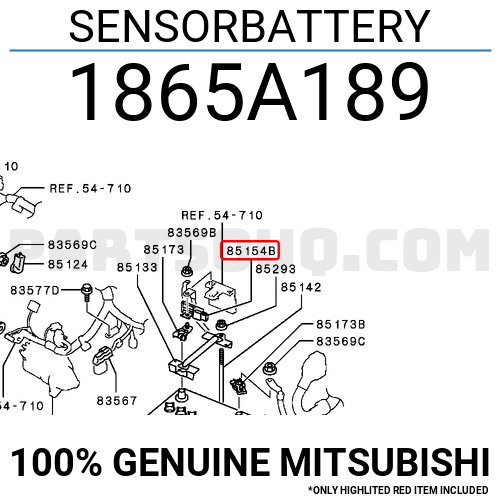 SENSORBATTERY 1865A189 | Mitsubishi Parts | PartSouq