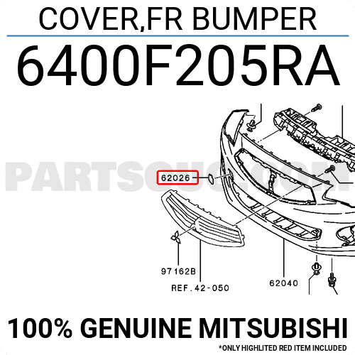 図の64014R』リヤコーナＲＨのバンパキットのみ MR376320 パジェロミニ