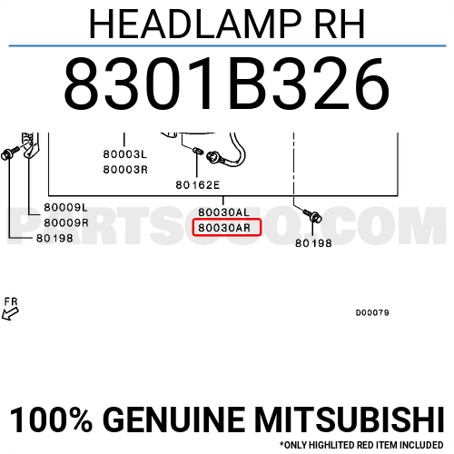 mitsubishi 8301b326