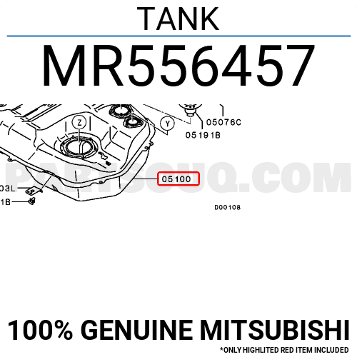 TANK MR556457 | Mitsubishi Parts | PartSouq