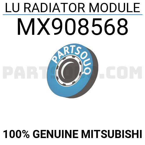 LU RADIATOR MODULE / MX908568 | FUSO Parts | PartSouq