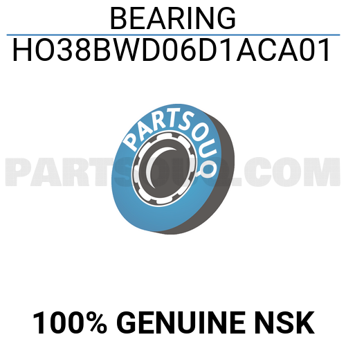 BEARING HO38BWD06D1ACA01 NSK Parts PartSouq