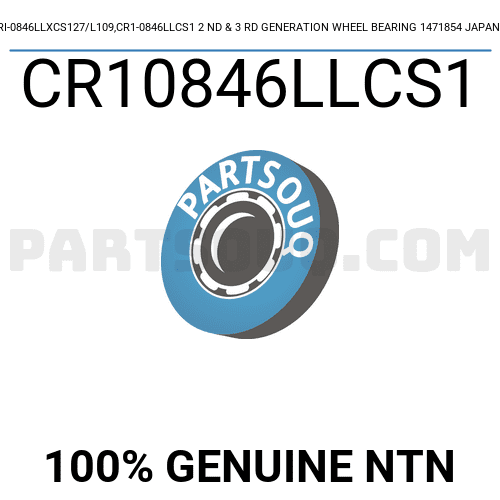 ET-CRI-0846LLXCS127/L109,CR1-0846LLCS1 2 ND & 3 RD GENERATION WHEEL ...