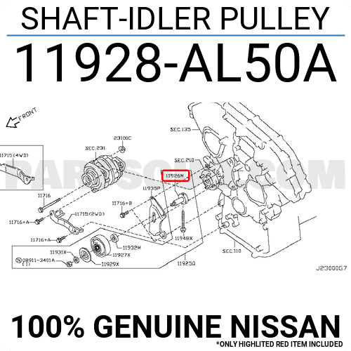 Nissan 11928 1m202