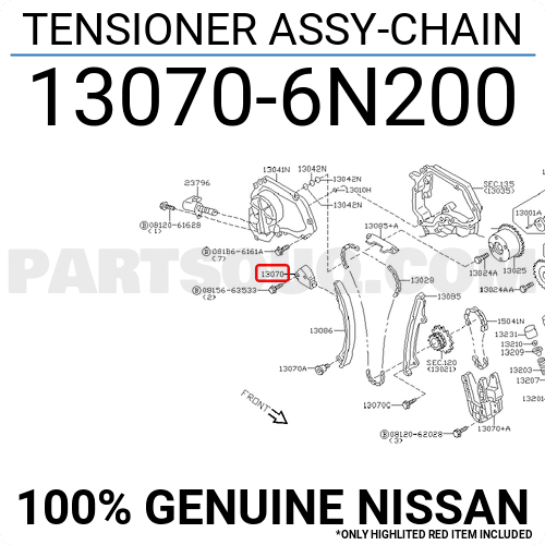 TENSIONER QR25 130706N200 | HASAKI Parts | PartSouq TENSIONER QR25 130706N200 | HASAKI Parts | PartSouq