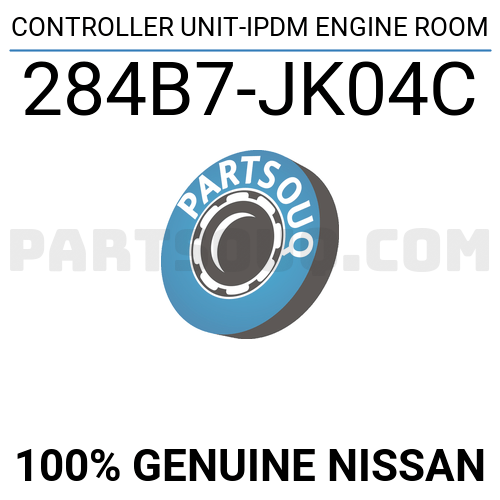 CONTROLLER UNIT-IPDM ENGINE ROOM 284B7JK04C | Nissan Parts | PartSouq