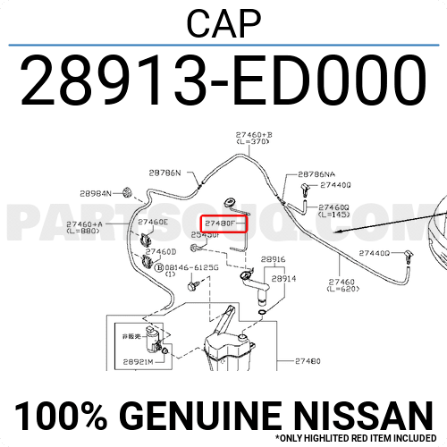 CAP 28913ED000 | Nissan Parts | PartSouq
