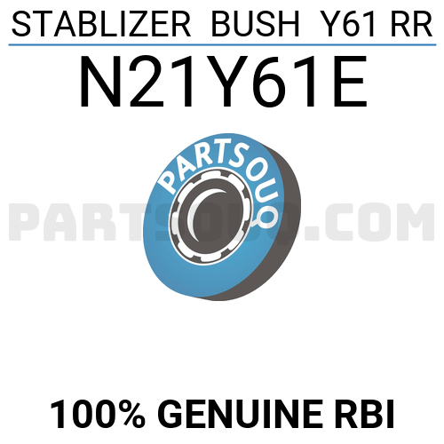 BUSH-REAR STABILIZER 54613VB010 | Nissan Parts | PartSouq