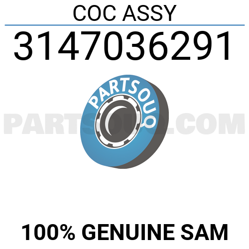 COC ASSY 3147036291 | SAM Parts | PartSouq