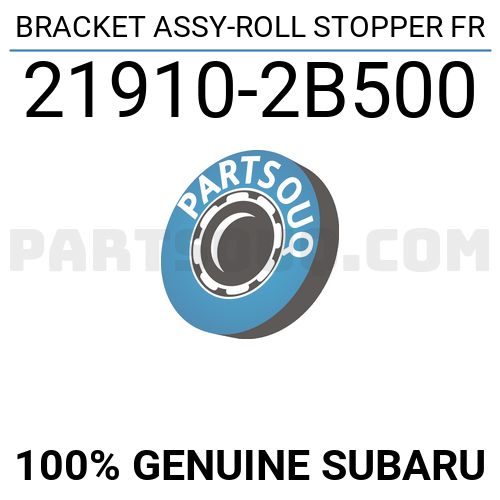 Bracket Assy Roll Stopper Fr B Subaru Parts Partsouq