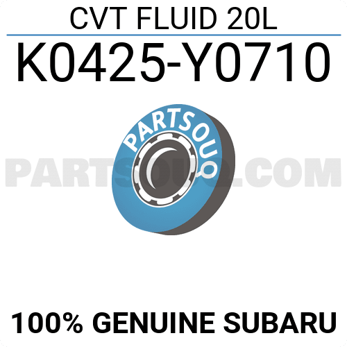 CVT FLUID 20L K0425Y0710 | Subaru Parts | PartSouq