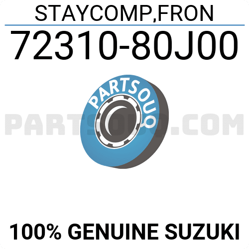 FR HOOD 72310-80J01 7231080J01 Genuine Suzuki STAY