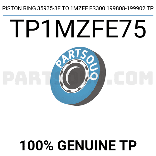 PISTON RING 35935-3F TO 1MZFE ES300 199808-199902 TP TP1MZFE75 | TP ...