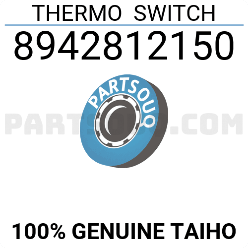 SWITCH, TEMPERATURE DETECT 8942812160 | Toyota Parts | PartSouq