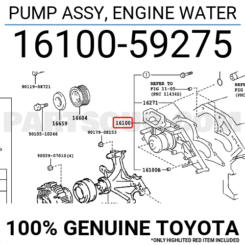 Water Pump Assembly