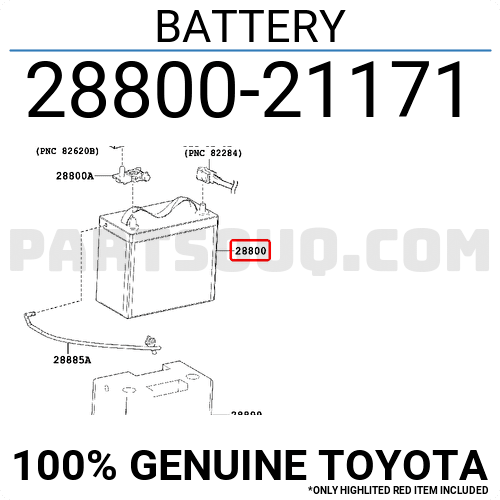 クリスマスファッション | 2880021171 BATTERY Toyota PartSouq | Parts アンクレット