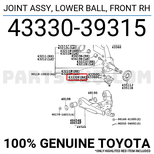 BALL JOINT LOWER CBT42 | CTR Parts | PartSouq