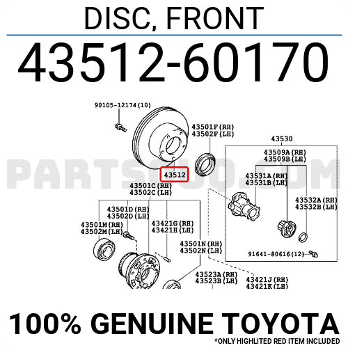 Front Brake Rotor