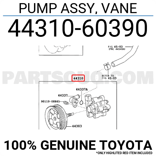Vane Pump Assembly