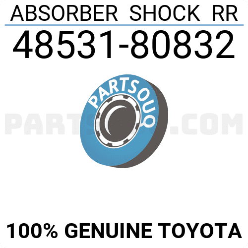 ABSORBER SHOCK RR 4853180832 | Toyota Parts | PartSouq