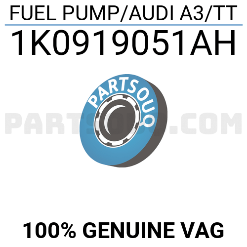 FUEL PUMP/AUDI A3/TT 1K0919051AH | VAG Parts | PartSouq