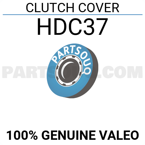 HDC37 Valeo CLUTCH COVER