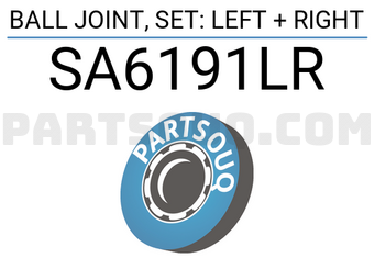 555 SA6191LR BALL JOINT, SET: LEFT + RIGHT