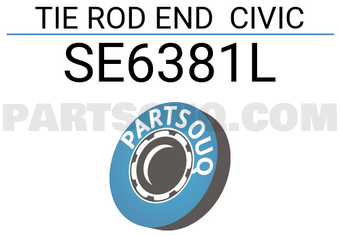 555 SE6381L TIE ROD END CIVIC