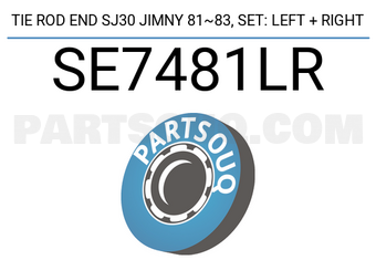 555 SE7481LR TIE ROD END SJ30 JIMNY 81~83, SET: LEFT + RIGHT