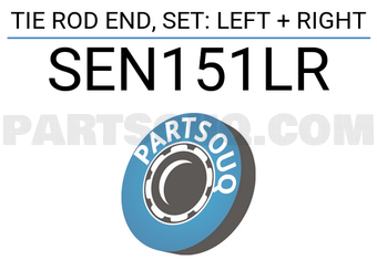 555 SEN151LR TIE ROD END, SET: LEFT + RIGHT