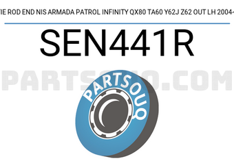 555 SEN441R TIE ROD END NIS ARMADA PATROL INFINITY QX80 TA60 Y62J Z62 OUT LH 2004~