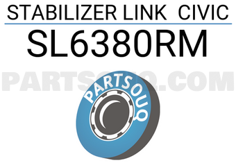 555 SL6380RM STABILIZER LINK CIVIC