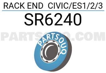 555 SR6240 RACK END CIVIC/ES1/2/3