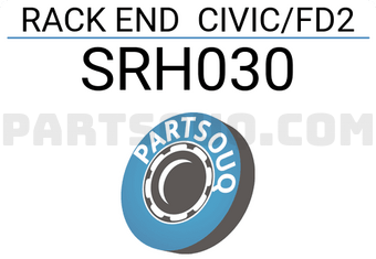 555 SRH030 RACK END CIVIC/FD2