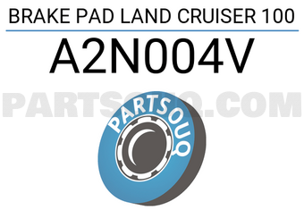ADVICS A2N004V BRAKE PAD LAND CRUISER 100