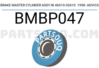 ADVICS BMBP047 BRAKE MASTER CYLINDER ASSY NI 46010-3S410 1998- ADVICS