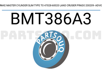BRAKE MASTER W/PLATE 47028-60020 4702860020 Genuine Toyota CYLINDER SUB-ASSY
