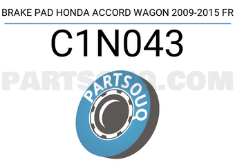 ADVICS C1N043 BRAKE PAD HONDA ACCORD WAGON 2009-2015 FR
