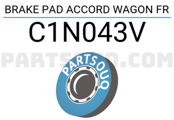 ADVICS C1N043V BRAKE PAD ACCORD WAGON FR
