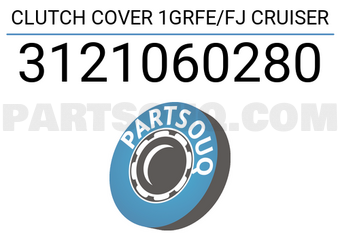 AISIN 3121060280 CLUTCH COVER 1GRFE/FJ CRUISER