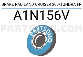 AISIN A1N156V BRAKE PAD LAND CRUISER 200/TUNDRA FR