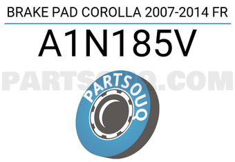 AISIN A1N185V BRAKE PAD COROLLA 2007-2014 FR